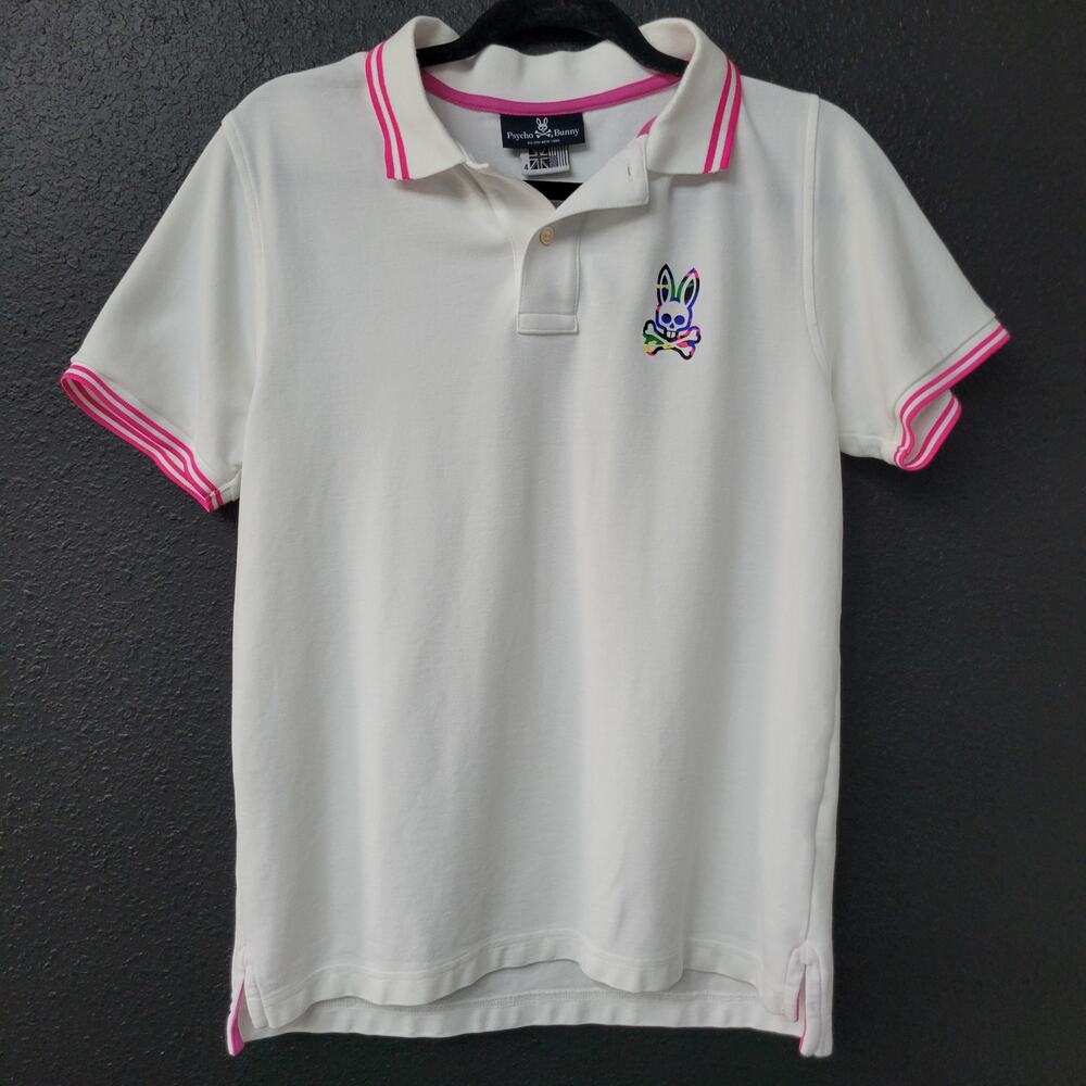 Psycho Bunny Polo Shirt Mens Small Pima Cotton Golf Shirt Preppy Academia Tennis